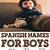 aesthetic spanish boy names