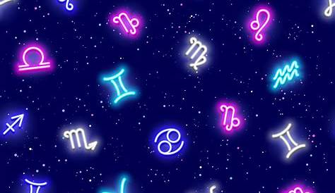 Zodiac Sign Purple Aesthetic Wallpapers Wallpaper Cave