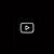 aesthetic youtube icon black