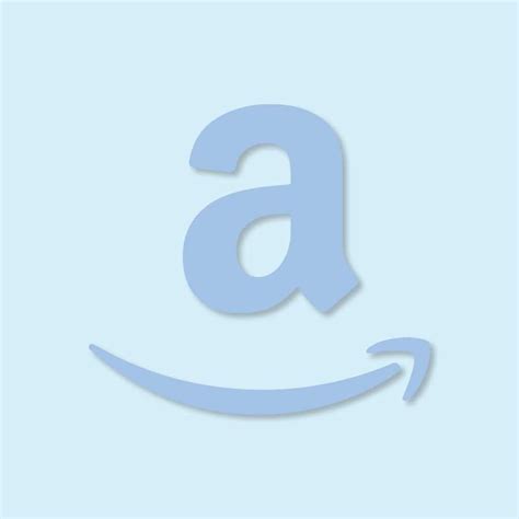 Aesthetic Amazon Icon Blue