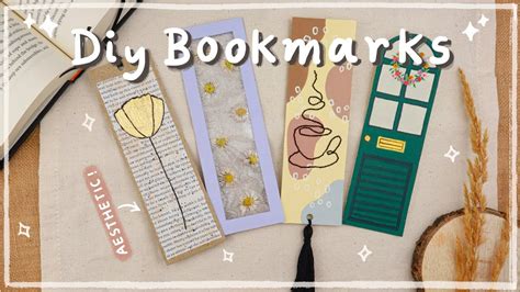 Aesthetic Bookmarks Ideas