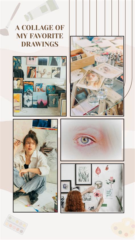 Aesthetic Drawing Template