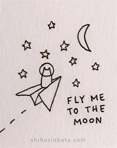 aesthetic mini drawing ideas