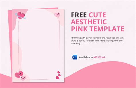Aesthetic Pink Template