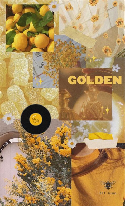 Aesthetic Yellow Iphone Lockscreen