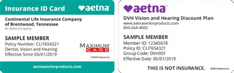 aetna dental insurance card request