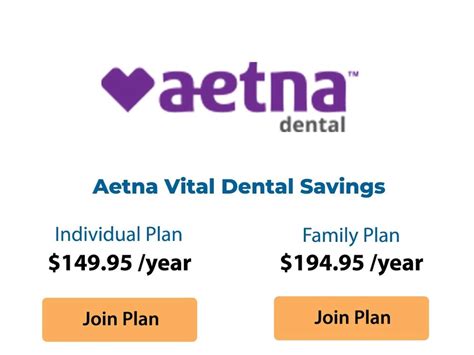 aetna vital dental plan