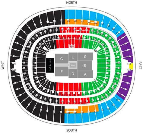 Aew All In Seating Chart