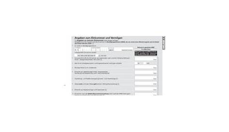 Fill - Free fillable Form 1: B Formblatt B Aufstiegs - BAfG PDF form