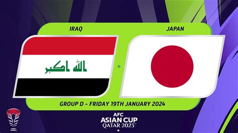 afc asian cup iraq vs japan