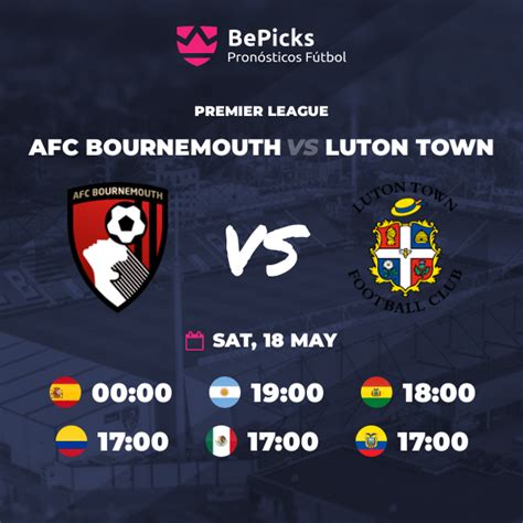 afc bournemouth v luton town prediction