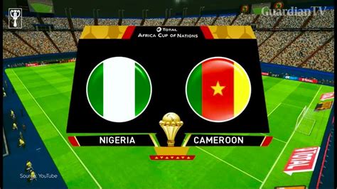 afcon nigeria vs cameroon live