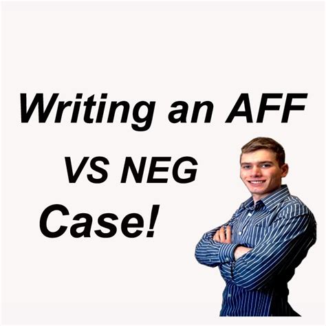 aff and neg in debate