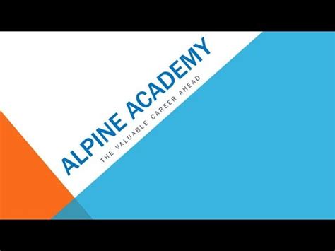 affairs alpine