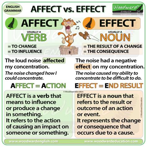 affect the verb
