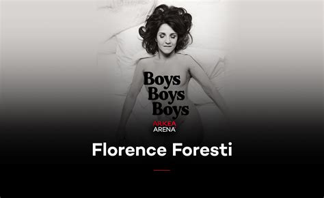affiche florence foresti boys boys boys