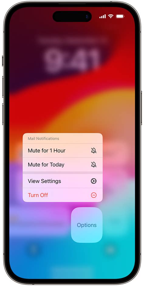 afficher notifications iphone