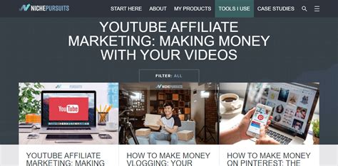 affiliate marketing blog website