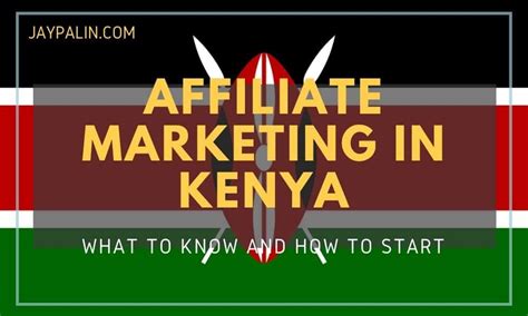 affiliate marketing platforms in kenya