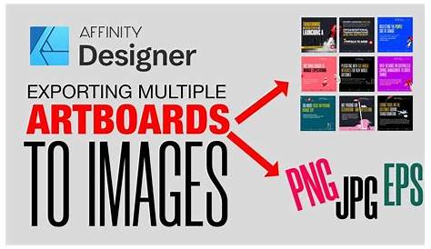 Affinity Designer create Artboard in 2 ways - YouTube