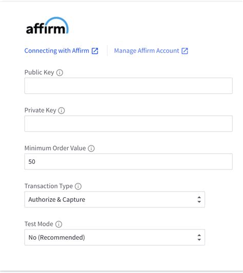 affirm login account verification