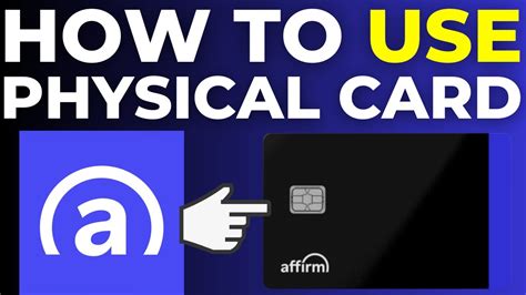affirm physical card