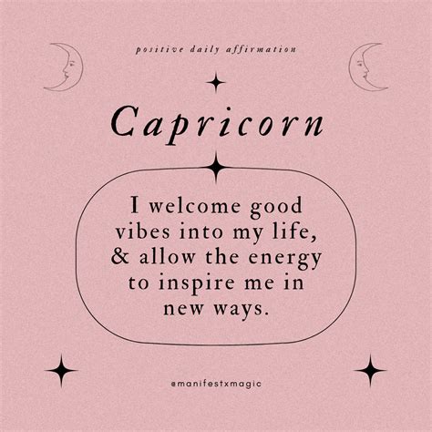 Affirmation Horoscope
