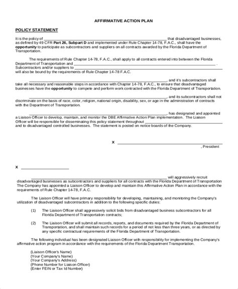 affirmative 10 action