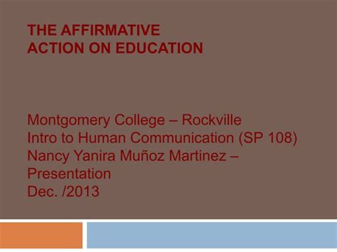 affirmative action 7