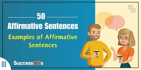 affirmative sentence 10 examples with answers for class 6