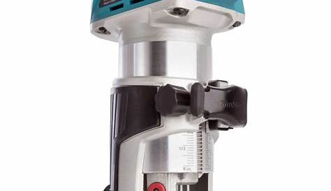 Affleureuse Makita Drt50zjx3 18v DRT50ZJX3 18V Brushless Router Trimmer LXT