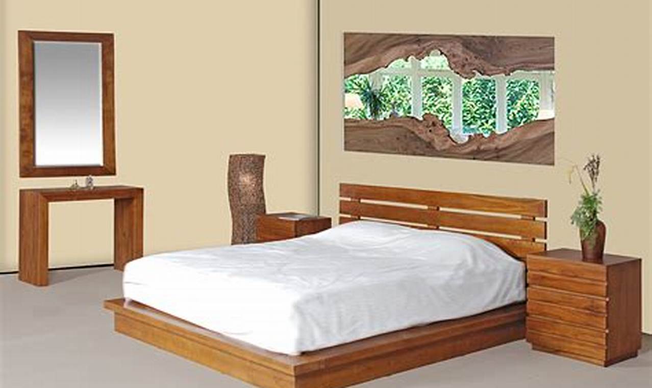 affordable teak bedroom furniture