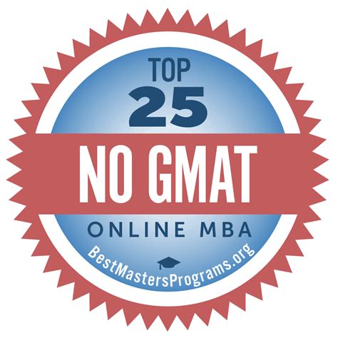affordable online mba programs no gmat or gre