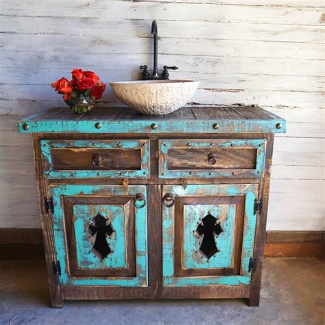Affordable Rustic Bathroom Vanity