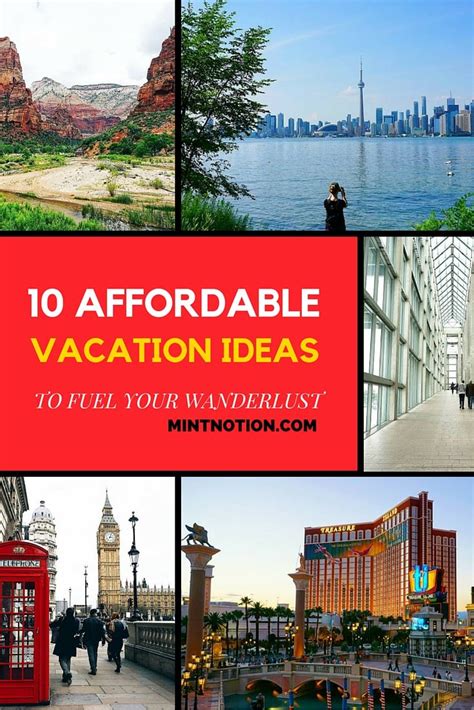 affordable vacation