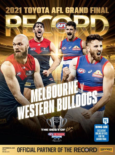 afl grand final footy record