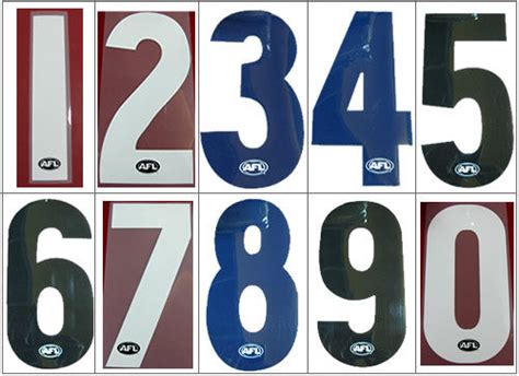 afl players jumper numbers