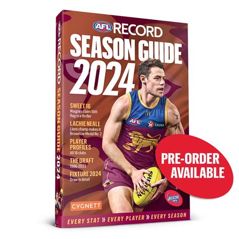 afl season guide 2024
