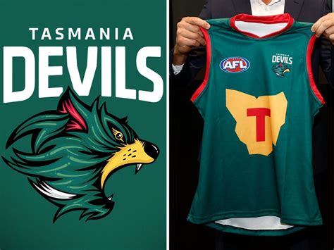 afl tasmania devils jersey