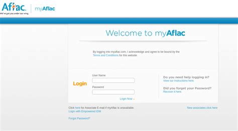 aflac online services employer login