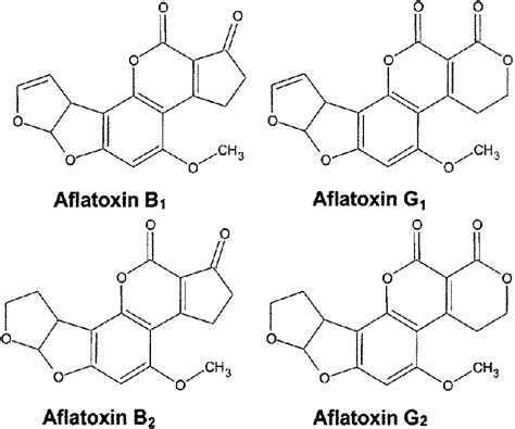 aflatoxina b1 b2 g1 g2