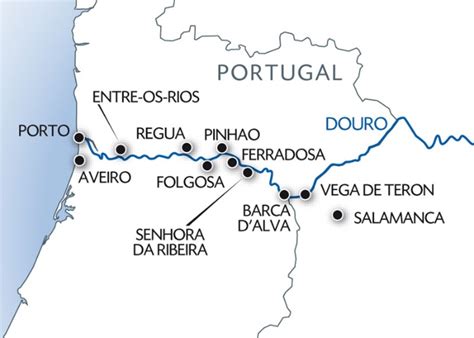 afluentes do rio douro