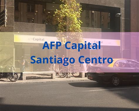 afp capital sucursales santiago