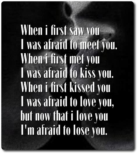 afraid to love you