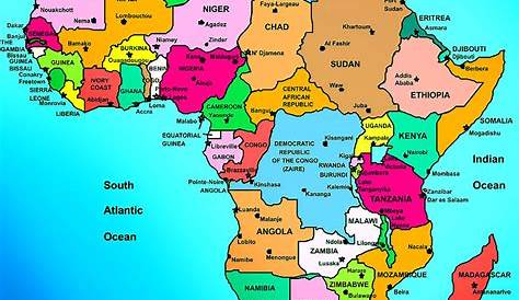Africa Map Countries 2018 GEPA Exporters Portal