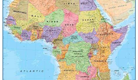 Online Maps Africa Country Map Africa Map Africa Continent Map Country Maps