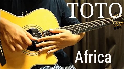 africa toto acoustic guitar midi