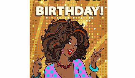 #HappyBirthday #Diva | Happy birthday african american, Cute happy