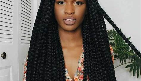 African Loose Braids Hairstyles Braided For Black Women 2017 - Styles 7