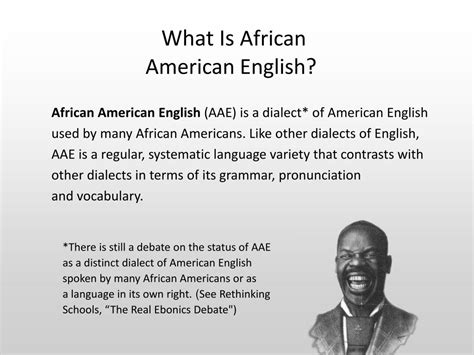 african american english vs standard english